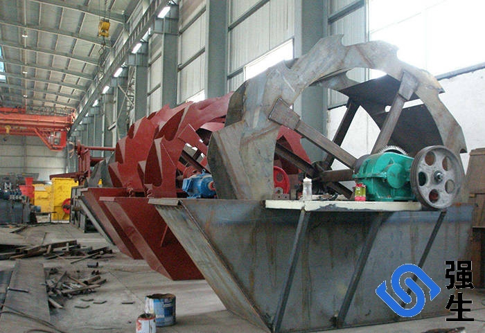 單輪三槽洗砂機(jī) 單輪三槽洗砂機(jī)