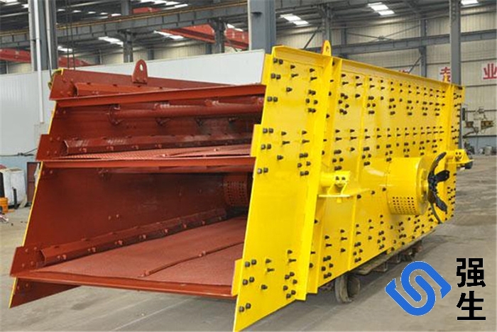 三層振動篩(篩面為錳鋼篩網(wǎng)) 三層振動篩(篩面為錳鋼篩網(wǎng))